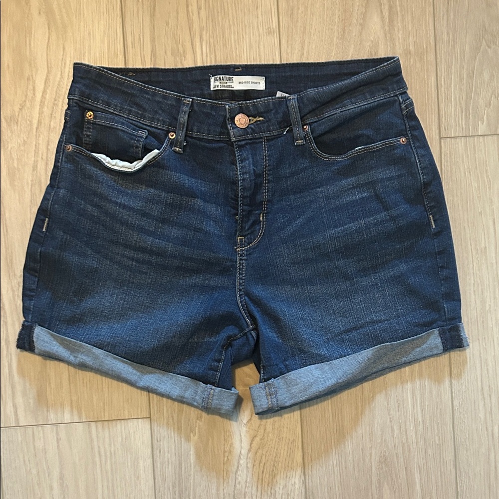 Levi's Indigo Denim Shorts